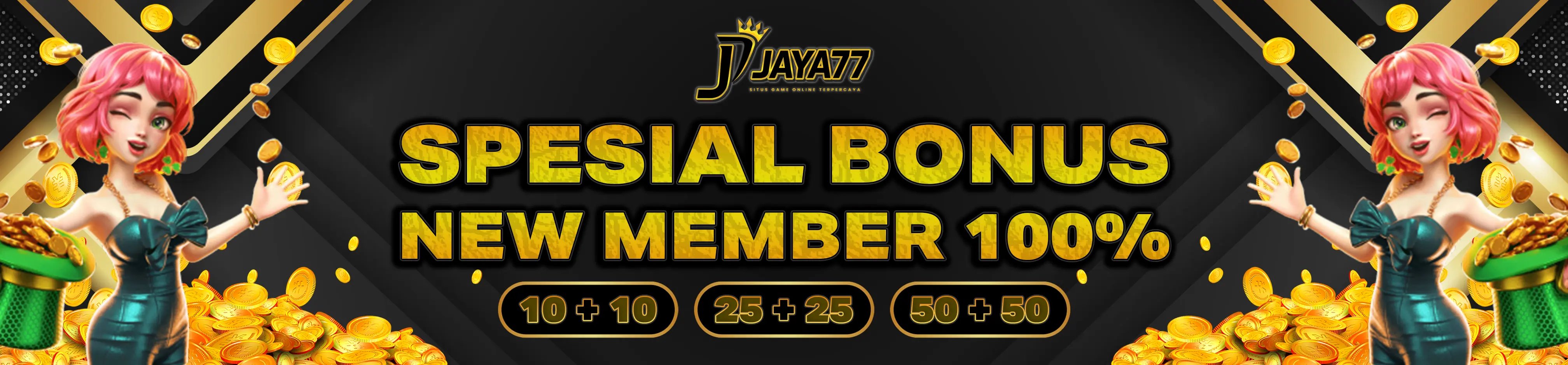 SPESIAL BONUS NEW MEMBER 100%